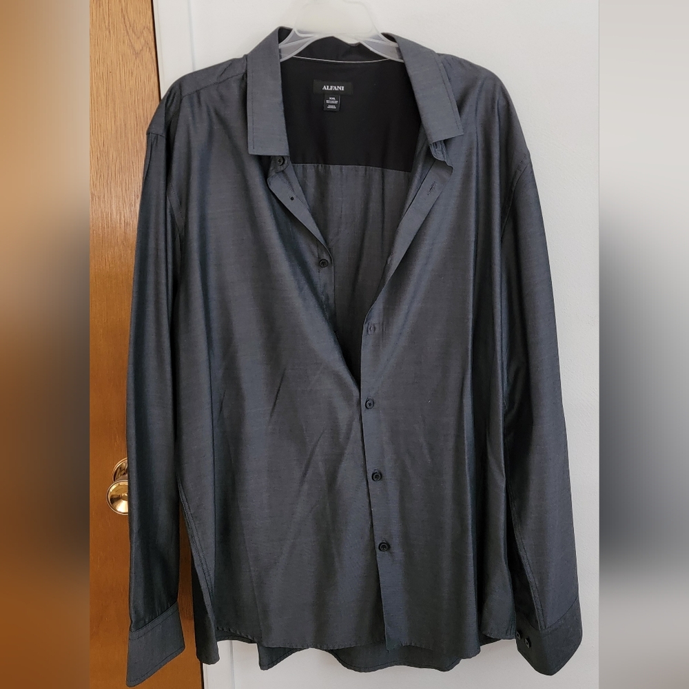 2XL Black Dress Shirt